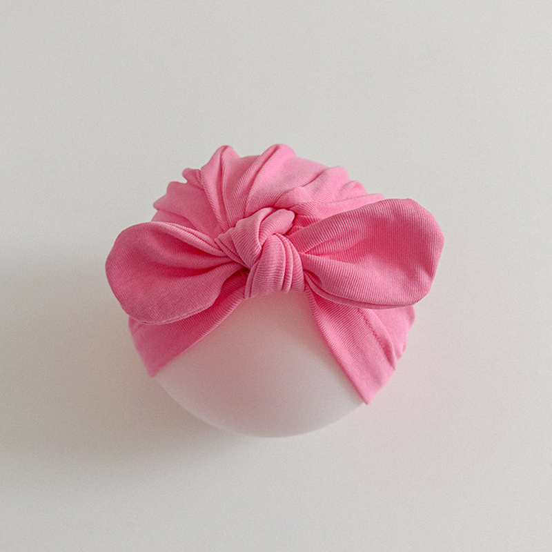 Baby Hat Beanie - Solid Color Baby Turban Cap Pure