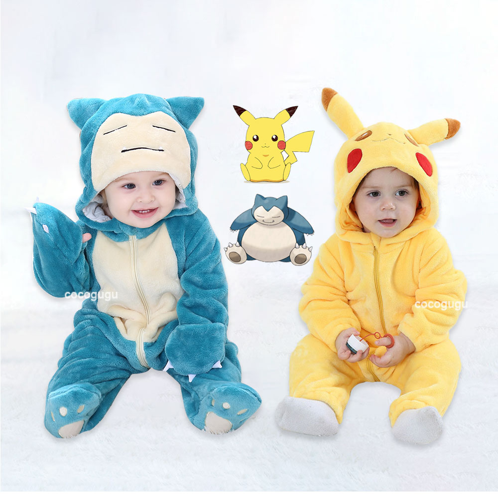 Baby Clothing Discount - Pokemon Costume 0-5 Y Baby Snorlax