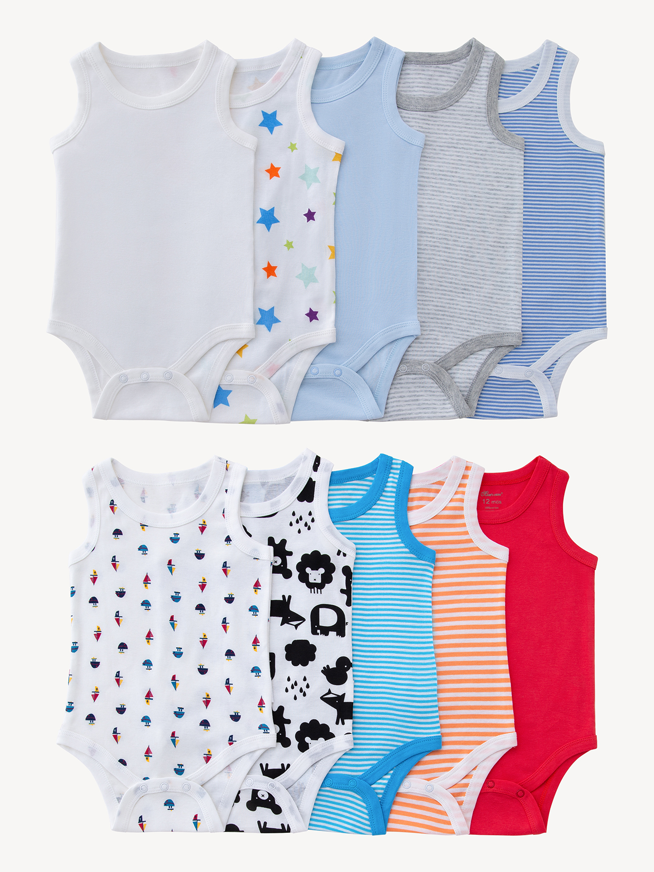 Bamboo Bodysuit Baby - 7pcs Random Newborn Clothing Casual Cotton