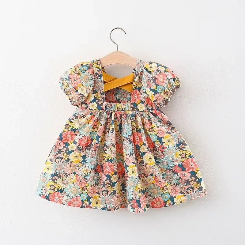 Summer Baby Girls Floral Dress - Baby Clothing Korea recensione e prezzo