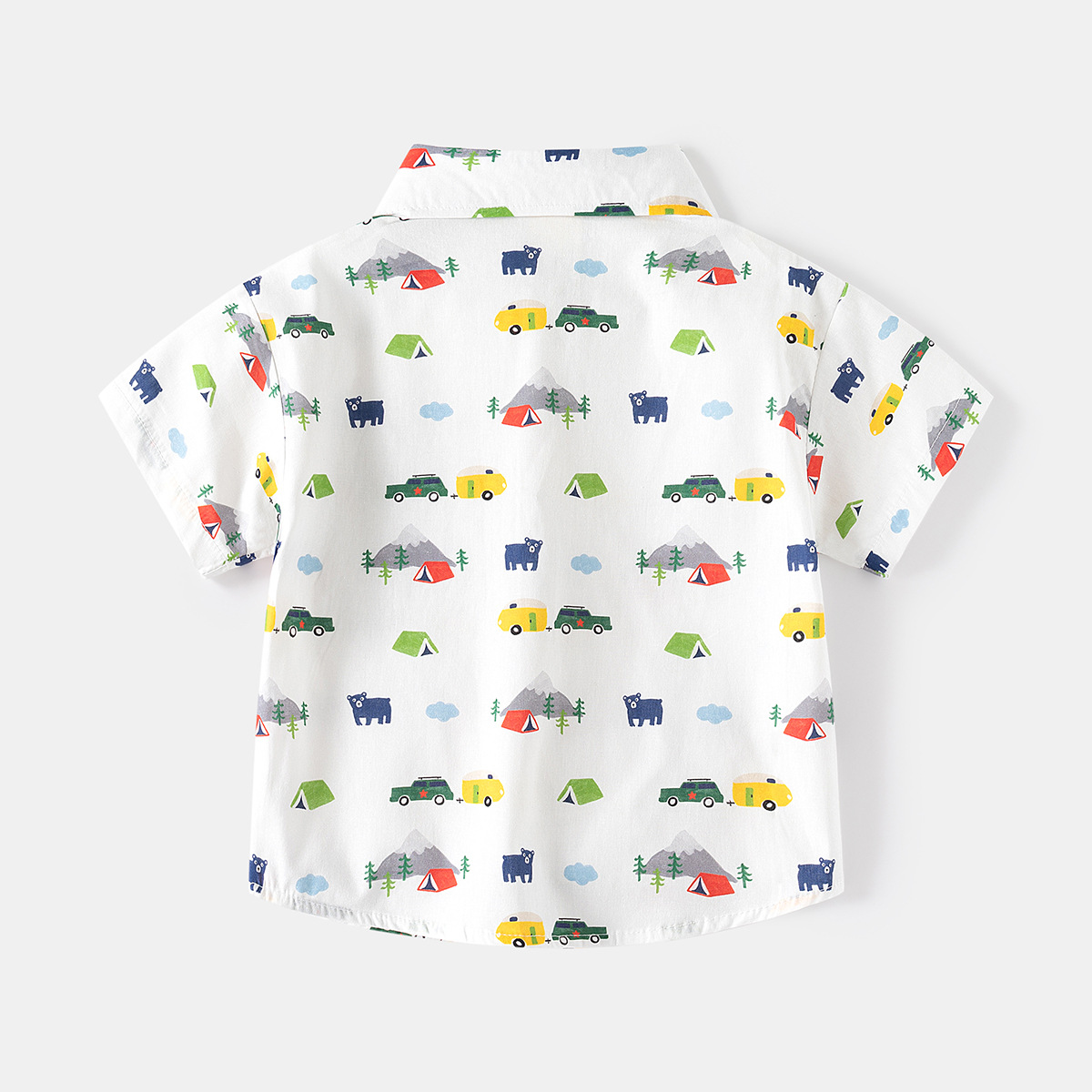 Boys' printed shirt 2025 summe - Baby Clothing Korea recensione e prezzo