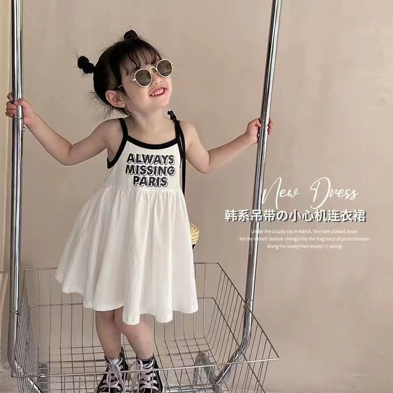 Summer Girls' Sling Dress Baby - Baby Clothing Korea recensione e prezzo