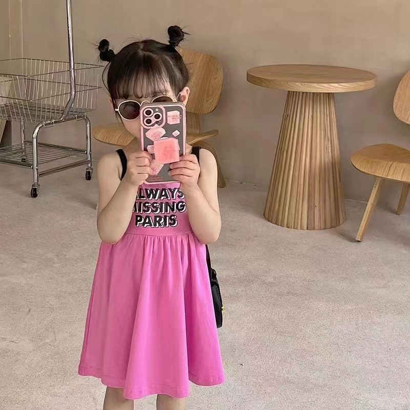 Summer Girls' Sling Dress Baby - Baby Clothing Korea recensione e prezzo