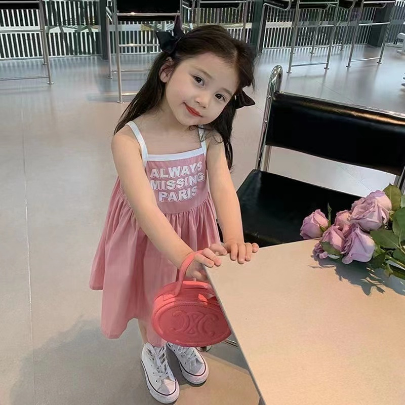 Summer Girls' Sling Dress Baby - Baby Clothing Korea recensione e prezzo