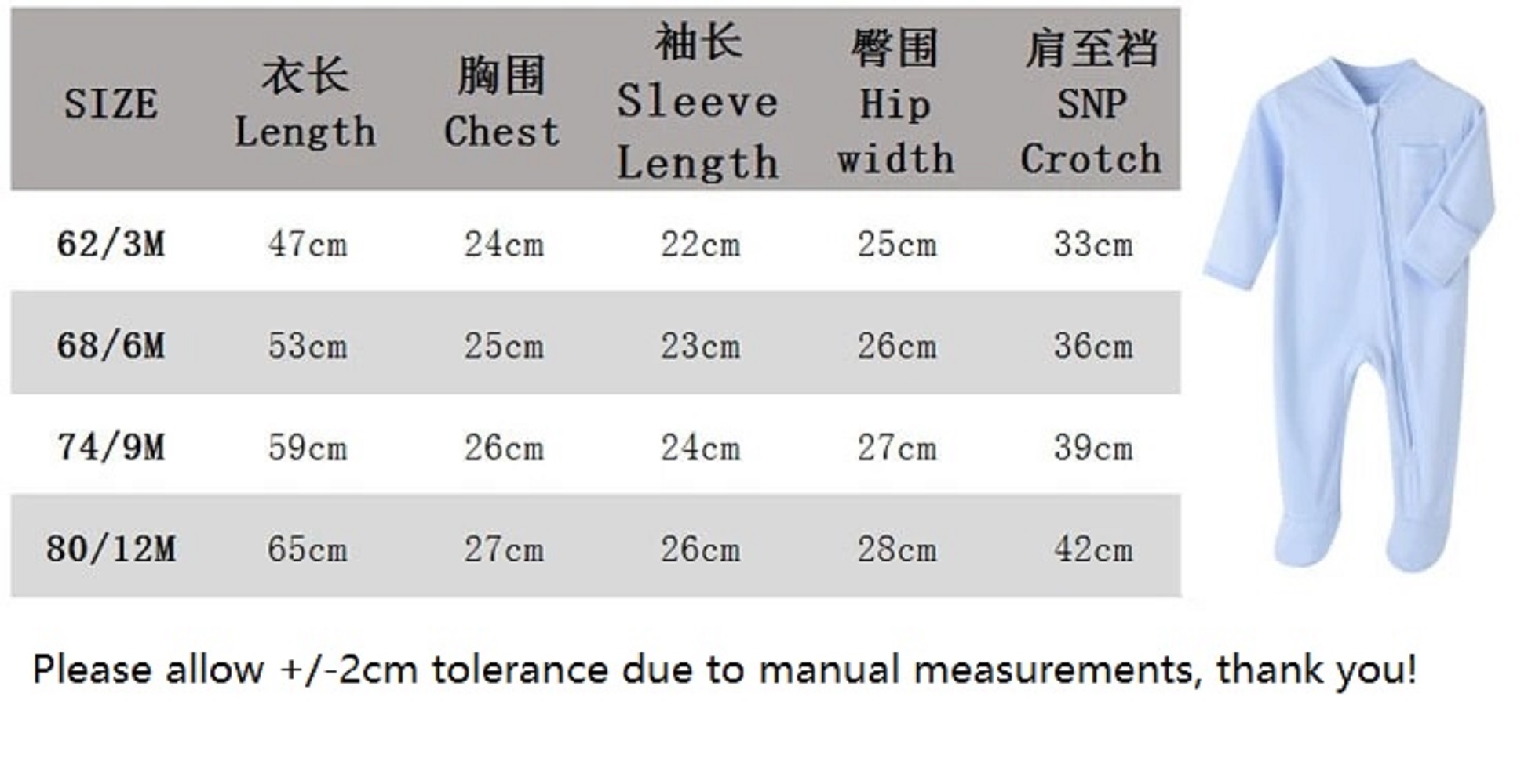 2 Pieces 100% Cotton Baby Romp - Baby Clothing Factory Shop recensione e prezzo