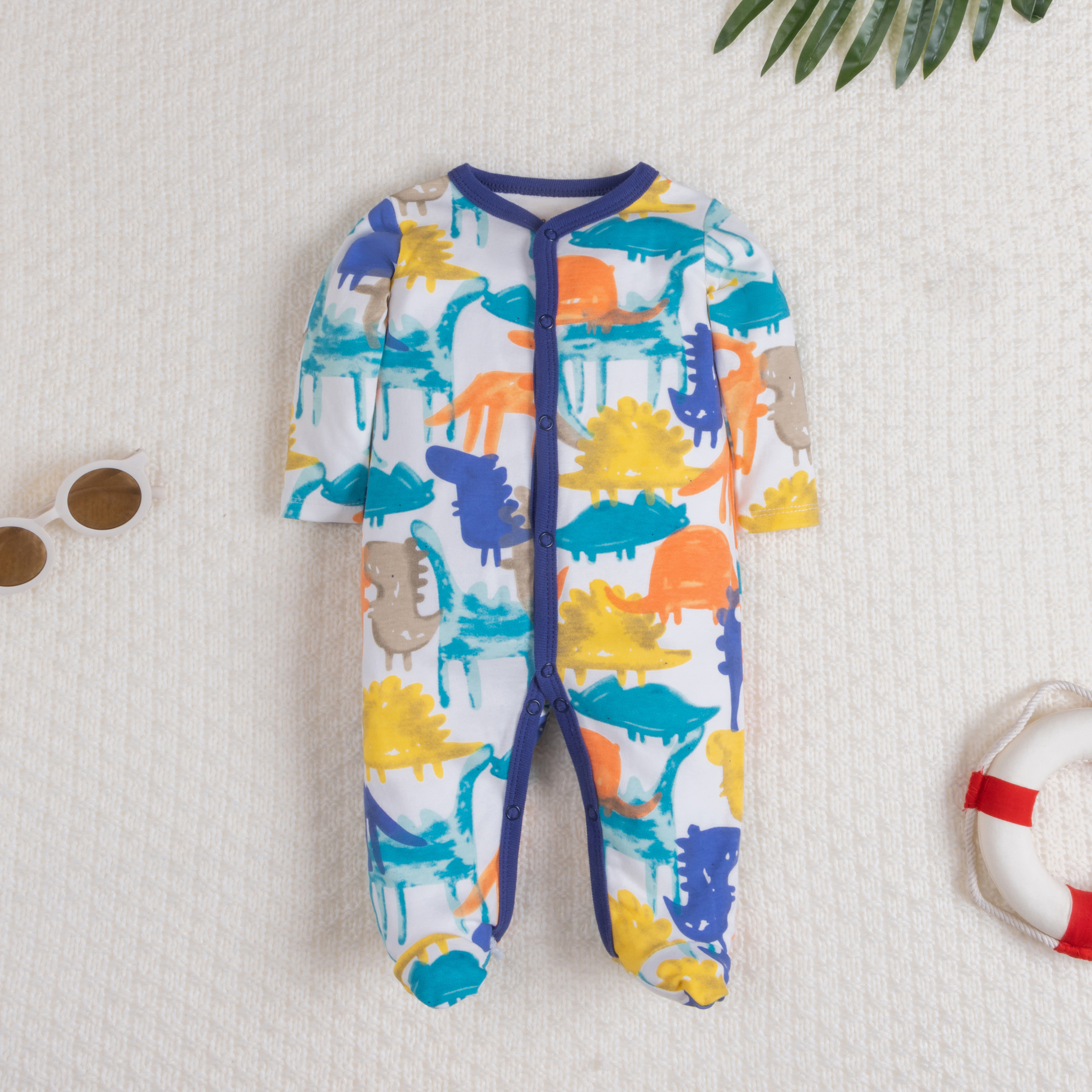 Cozy Long Sleeve Footed Onesie - Romper Onesie Baby recensione e prezzo