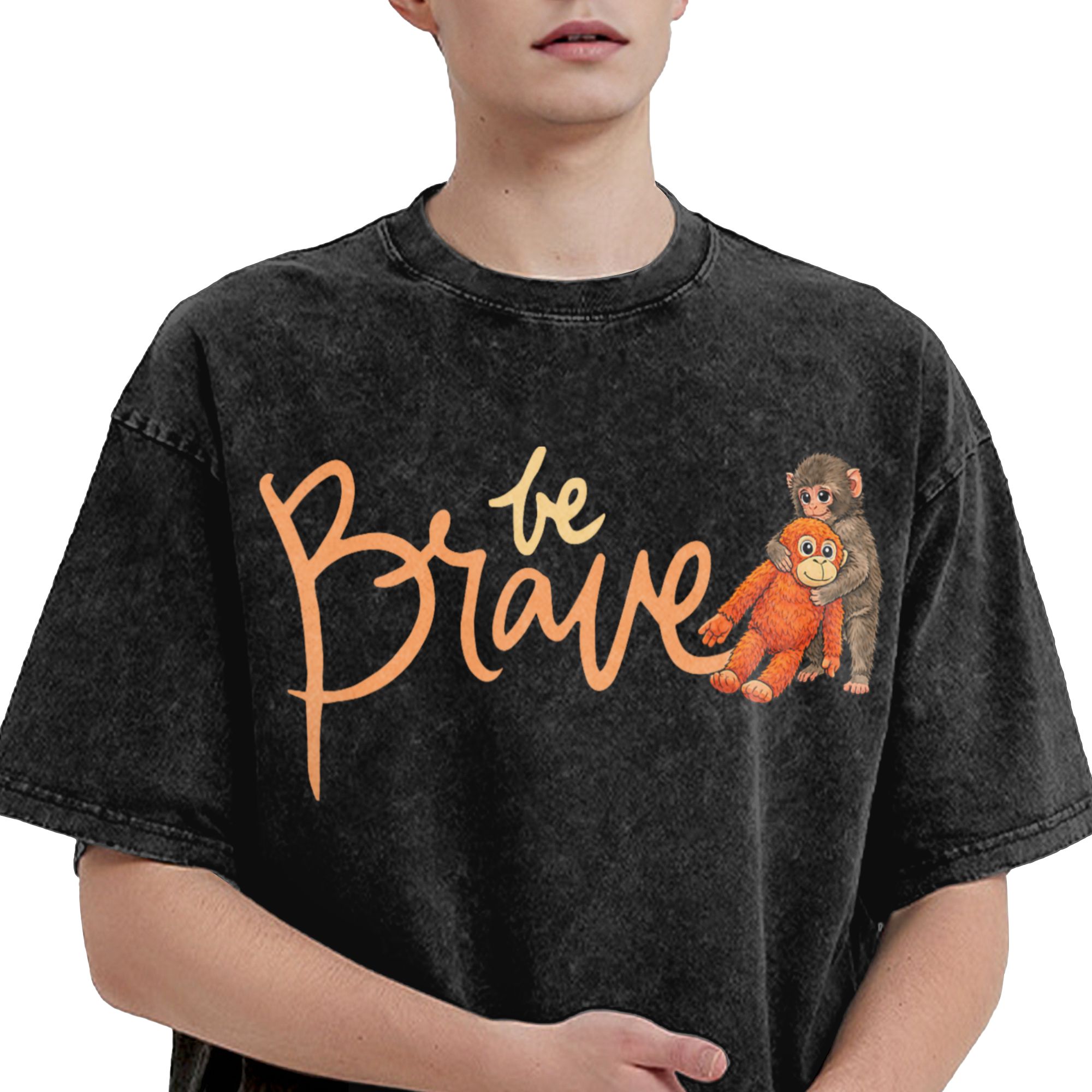 Mens T Shirt Punch Baby Monkey - Baby Zoo Clothing recensione e prezzo