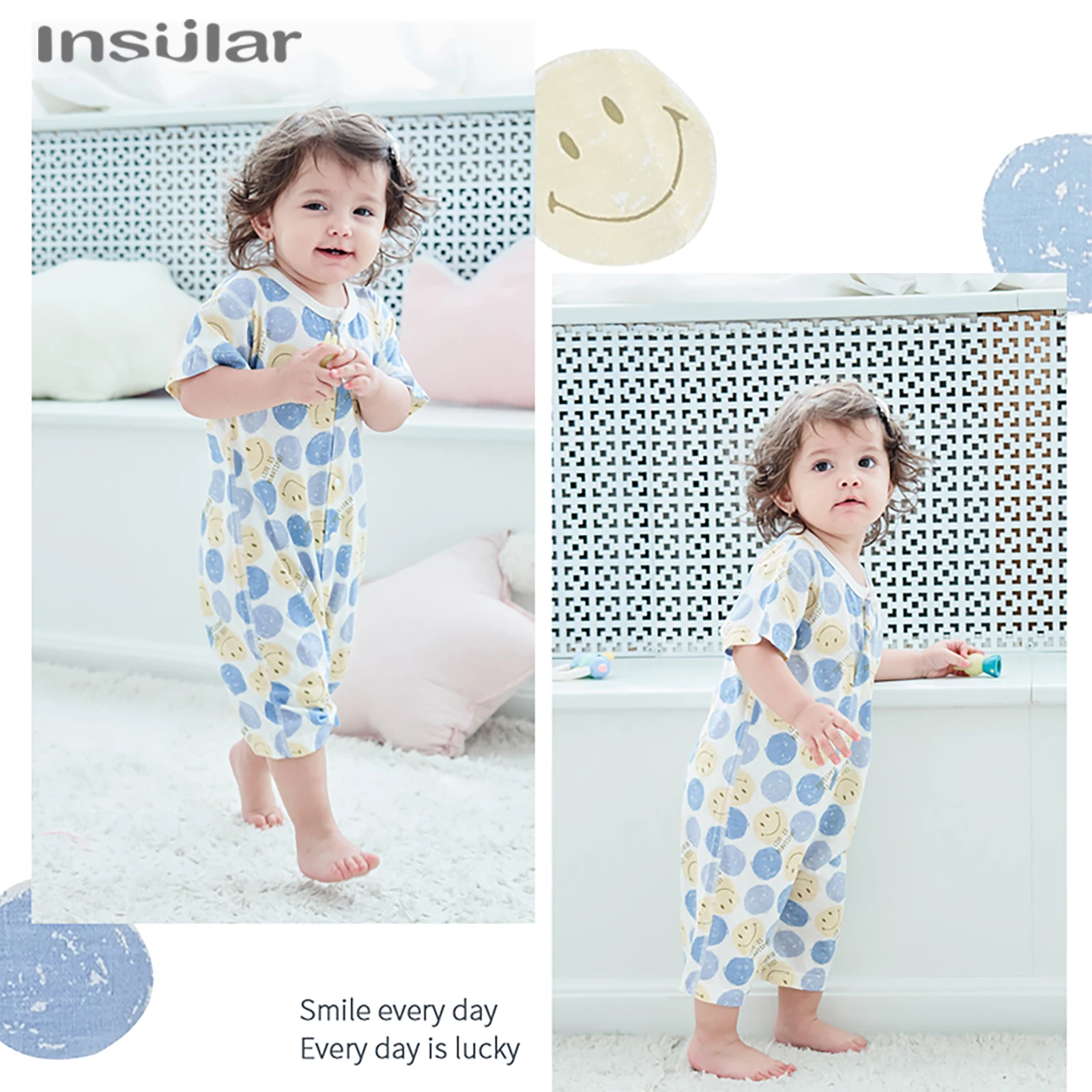 ​INSULAR Baby Onesie Infant Cr - Bamboo Bodysuit Baby recensione e prezzo