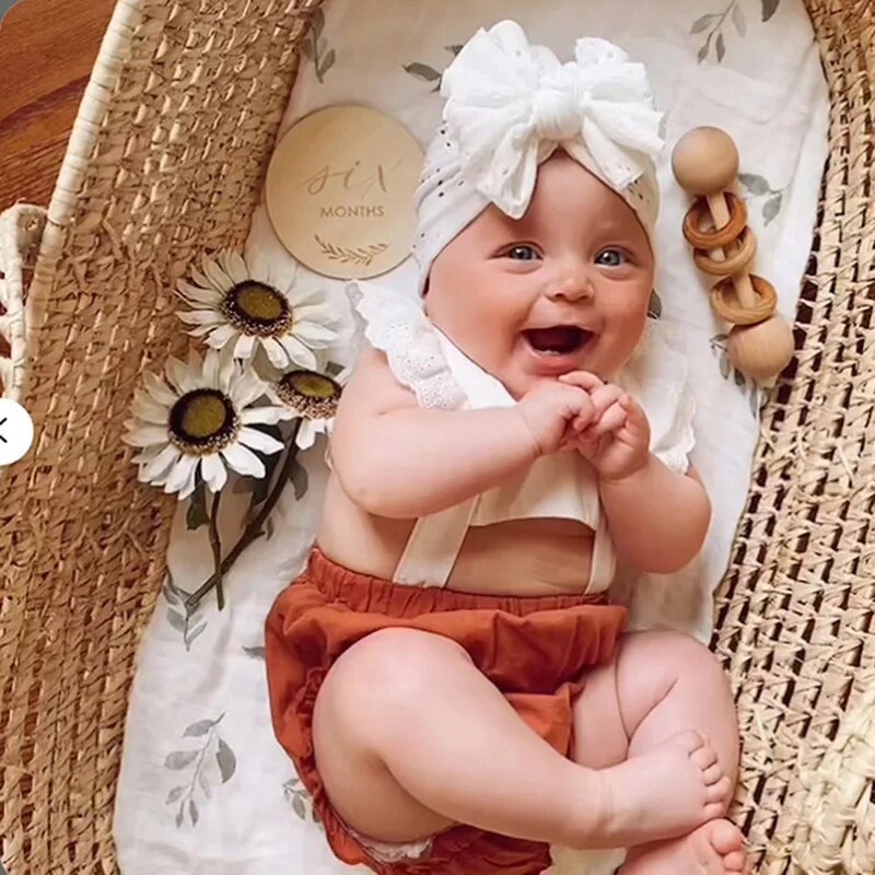 3Pcs Summer Baby Bow Turban Ha - Baby Hat Beanie recensione e prezzo