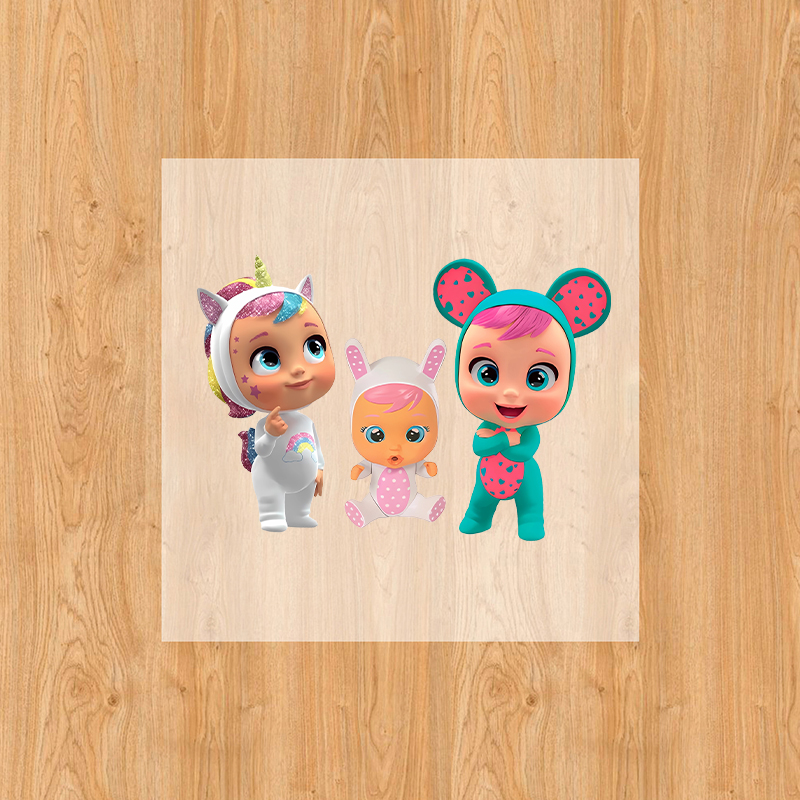 Crying Babies Iron on Patches  - Baby Clothing Discount recensione e prezzo