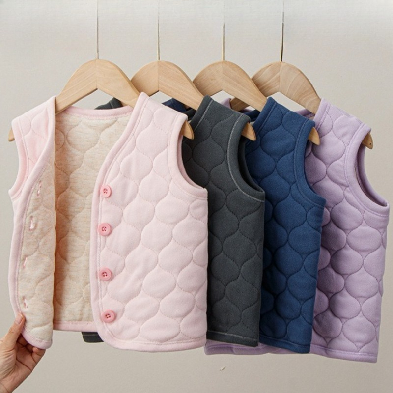 Children's Vest Autumn Winter  - Baby Clothing Crochet recensione e prezzo