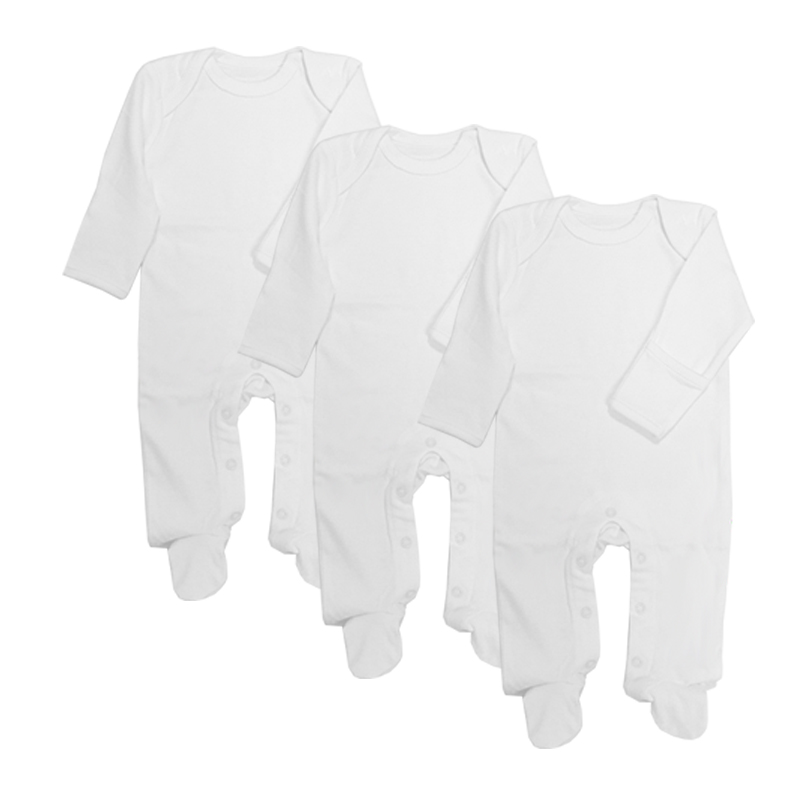 3 Pcs 100% Combed Brushed Cott - Baby Clothing Factory Shop recensione e prezzo