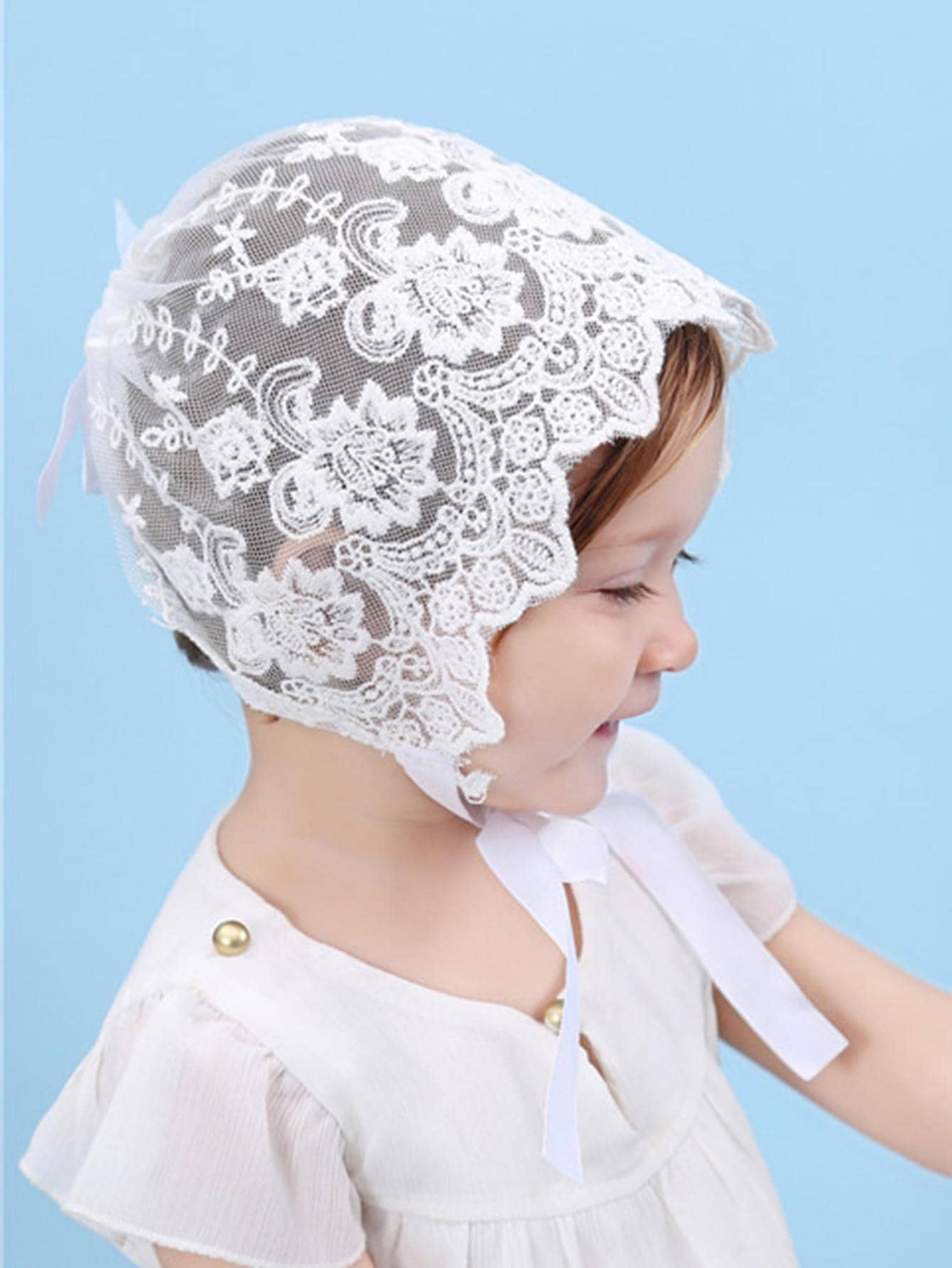 Baby Lace Brim Headband Hat He - Baby Hat Beanie recensione e prezzo