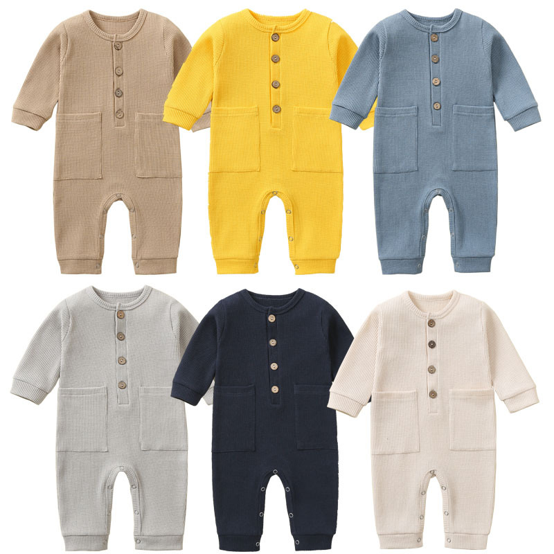 100% Cotton Waffle One-pieces  - Baby Clothing Factory Shop recensione e prezzo