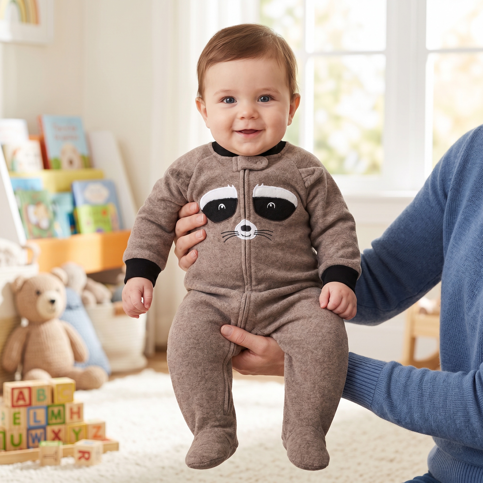 Contrast Sleeve Polar Fleece B - Romper Onesie Baby recensione e prezzo