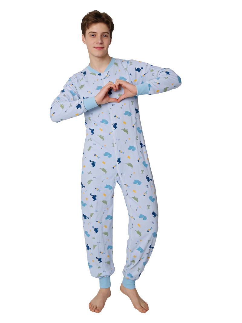 XXXL Adult Underwear Blue Dino - Baby Clothing Crochet recensione e prezzo
