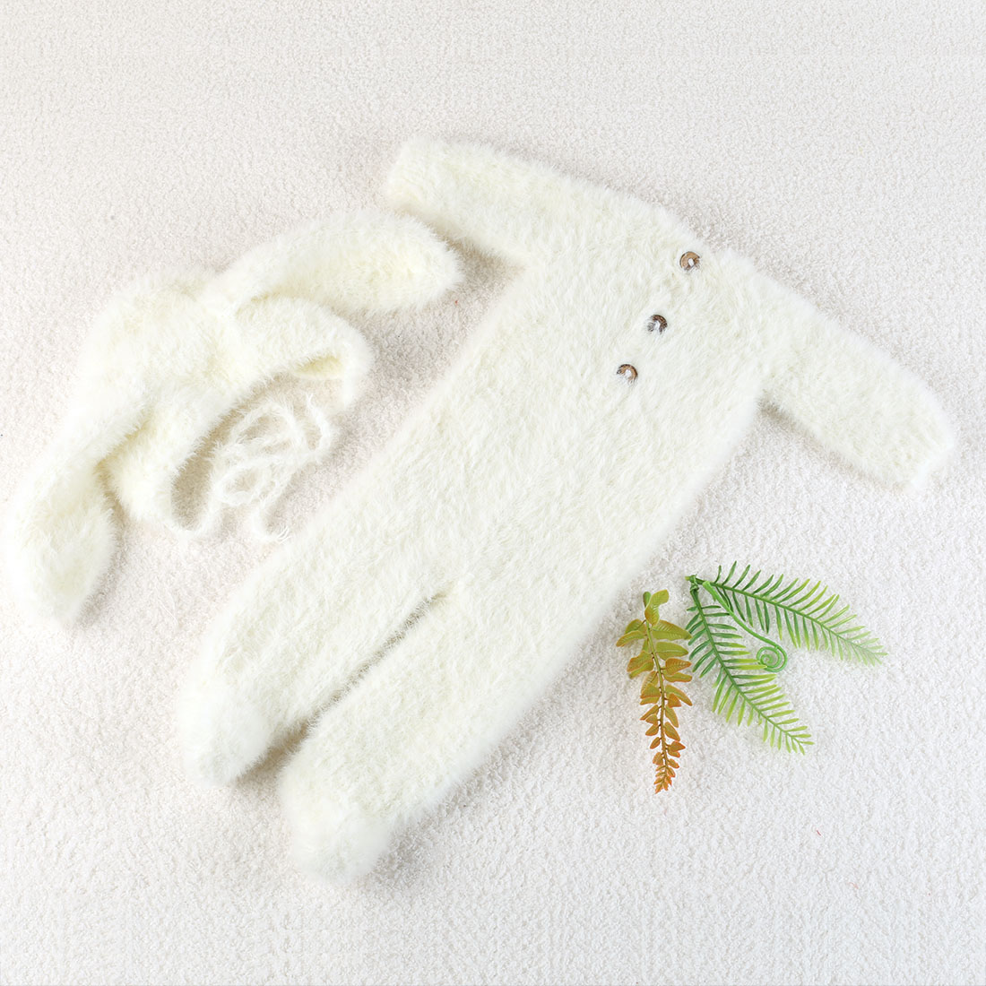Vintage Knit Fluffy Teddy Bear - Baby Clothing Crochet recensione e prezzo