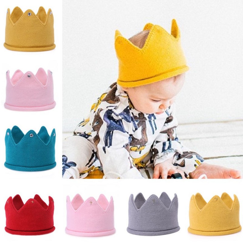 Knitted Crown Baby Headband Ha - Baby Hat Beanie recensione e prezzo