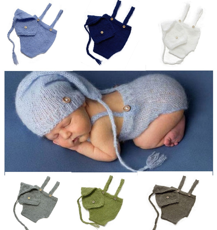 2pcs/set  Crochet Newborn Outf - Baby Clothing Crochet recensione e prezzo
