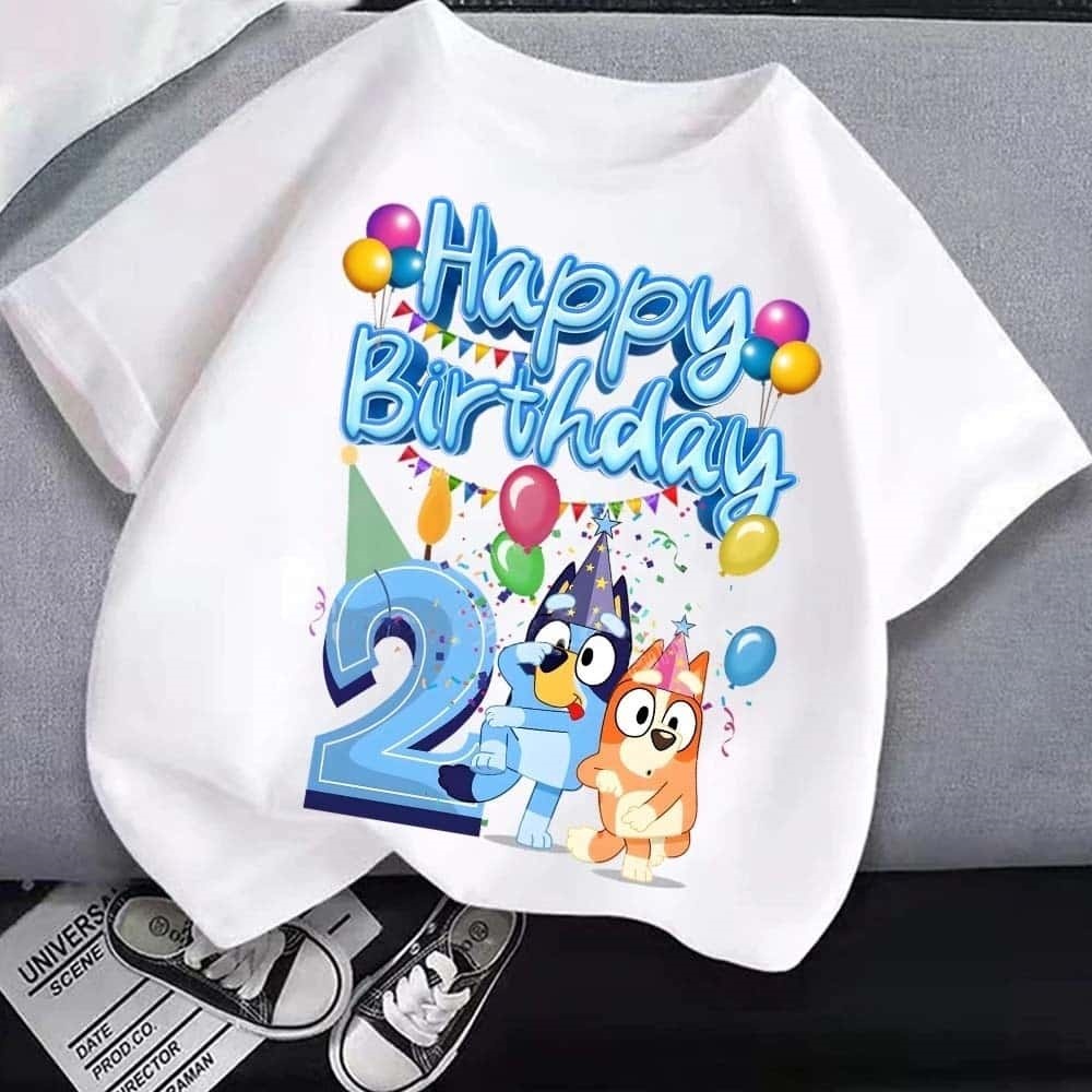 Bluey Baby Birthday T Shirt fo - Baby Clothing Crochet recensione e prezzo