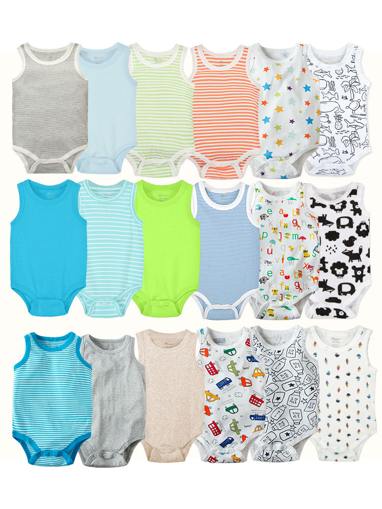 5pcs Random Newborn Clothing C - Bamboo Bodysuit Baby recensione e prezzo