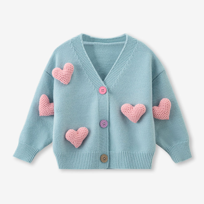 Girls Sweaters Coat Three-Dime - Baby Clothing Korea recensione e prezzo