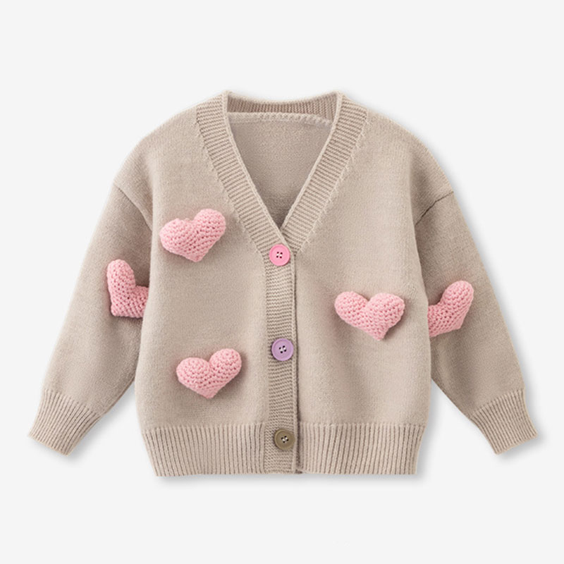 Girls Sweaters Coat Three-Dime - Baby Clothing Korea recensione e prezzo