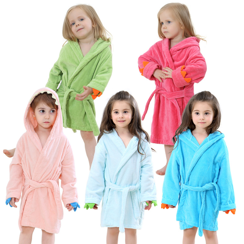 Children's Bathrobe Hooded Dra - Baby Clothing Factory Shop recensione e prezzo