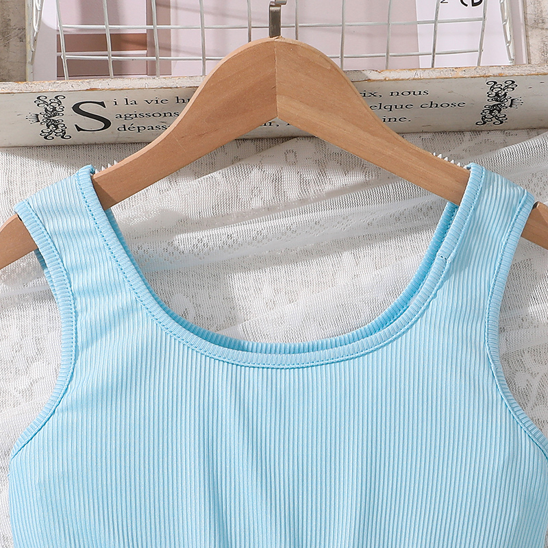 Baby Blue color Sleeveless Rou - Baby Clothing Korea recensione e prezzo