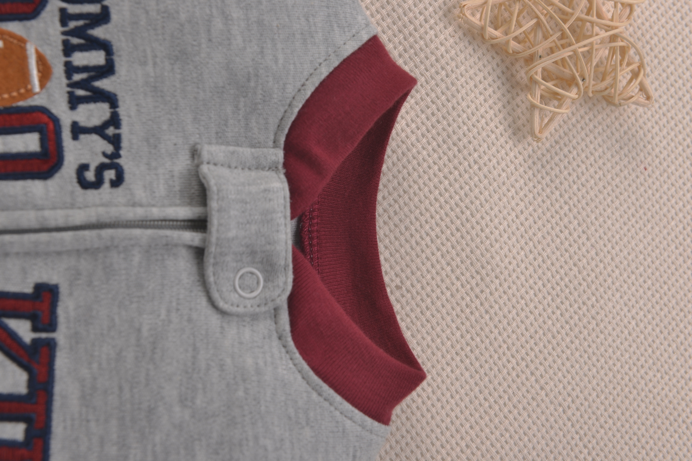 Grey Soft Cotton Baby Footies  - Romper Onesie Baby recensione e prezzo