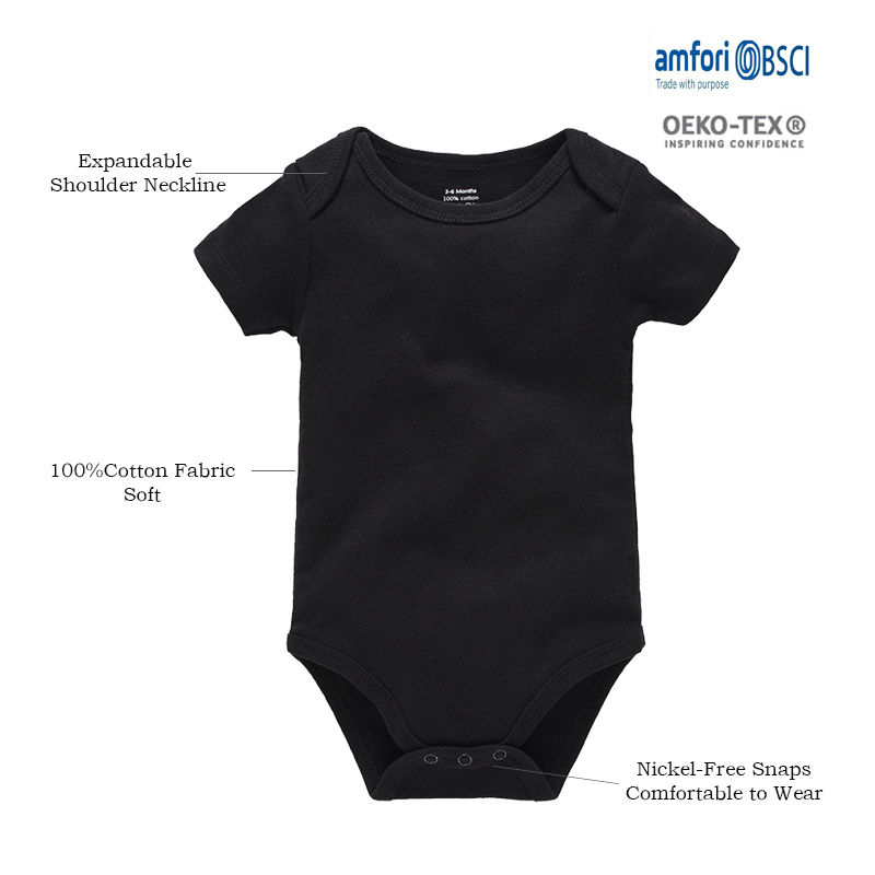 2/6 Pcs/lot Muslin Blank Baby  - Bamboo Bodysuit Baby recensione e prezzo